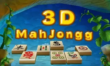 3D MahJongg (Europe)(En,Fr,Ge,Nl} screen shot title